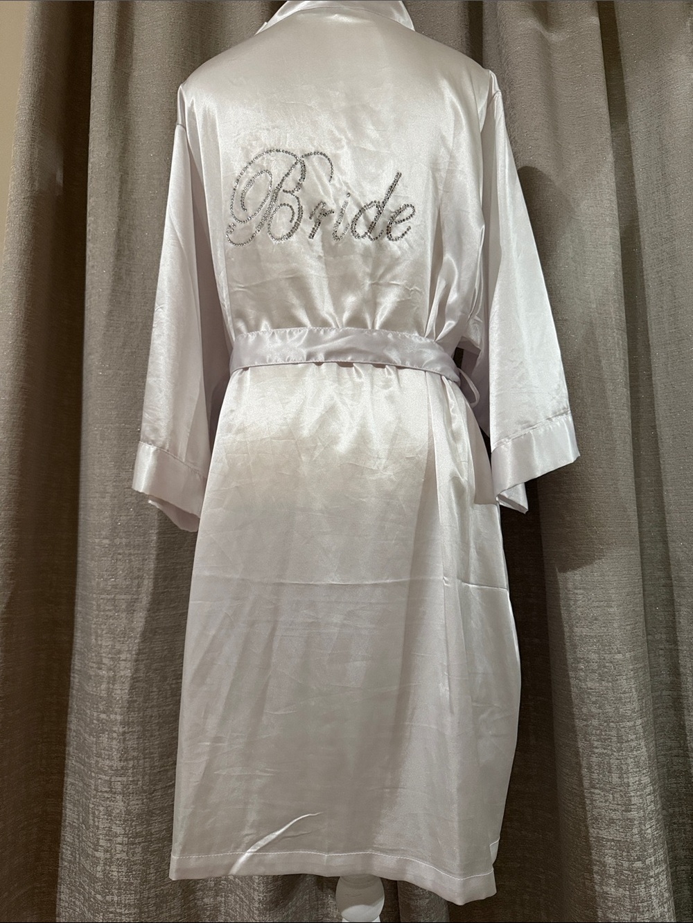 BRIDE Satin Robe